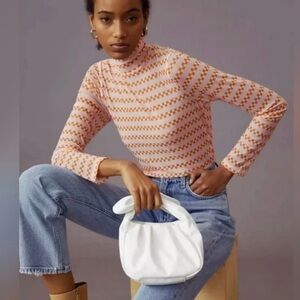 Maeve by Anthropology sheer top medium